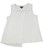 Alfani Womens Solid Sleeveless Blouse Top, White, Medium