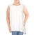 Alfani Womens Solid Sleeveless Blouse Top, White, Medium