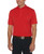 Callaway Men's Golf Short Sleeve Solid Ottoman Polo Shirt, Salsa, XX-Large