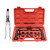 TILIBOTE Valve Spring Compressor,with 11Pcs Valve Spring Compressor Tools,Valve Guide Removal Tool for Motorcycle, ATV, Small Engine Vehicle
