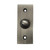 Adonai Hardware Rectangular Victorian Brass Bell Push or Door Bell or Push Button - Antique Brushed Nickel