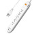 6-Outlet Surge Protector Power Strip, Globalmany 6ft Extension Cords, Overload Protection, Widely Spaced Outlet, Power Switch, 15A, 1875W, White
