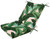 Pillow Perfect Outdoor/Indoor Swaying Palms Capri Square Corner Chair Cushion, 1 Count (Pack of 1), Green