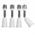 E26 to E26 Light Socket Extender ,E26 4.5 Inch/11.5CM Extension Socket Extender Adapter, E26 E27 Medium Base Bulb Converter, Max 180 Degree Bendable Adjustable Extension Adapter (4-Pack)