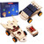 2 in 1 Science Experiment Kits for Kids,STEM Projects DIY Building Remote Control Solar Car Model Kit,3D Puzzles Wooden Motor Set,Assemble Gift Toys for Boys Girls Age 10 11 12 13 14