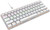 Snpurdiri Wired 60% Mechanical Gaming Keyboard, Blue Switch Anti-Ghosting 61 Key Keyboard with RGB Backlit and Double Foot, Ultra-Compact White
