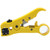 LUBAN Cable Stripping Cutter, Universal Wire Stripper Cutter for Round/Flat UTP Cat5 Cat6 Coax Coaxial (MT-505 YELLOW)