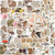 120Pcs Vintage Stickers, Waterproof Scrapbook Aesthetic Sticker for Journaling, Daily Planner, Water Bottles, Notebooks, Handbook Junk Diary Stickers for Teens Adults Girls, Scrapbooking Supplies for DIY Paper Crafts