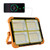 CosyEasy Portable LED Work Solar Light 100W 16500mAh 10000 LM 336LED IP66 with Stepless Brightness Job Site Battery Rechargeable LED Floor Light for Emergency Worklight Car Repair for Hurricane