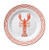 Merritt - Melamine Appetizer Plate - Hot Lobster - 6"
