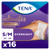 Tena Intimates Incontinence Overnight Underwear for Women, Size Small / Medium, 16 ct
