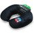 World's Best Don't Mess with Texas Feather Soft Microfiber Neck Pillow, Black