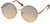 Jessica Simpson Women's J6222 Vintage Metal Round Sunglasses with UV400 Protection. Glam Gifts for Her, 56 mm