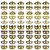 Masquerade Masks 100 Bulk Vintage Masks of Masquerade Party, Venetian, Mardi Gras, Halloween, Masks for Women, Men (Gold)