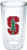 Tervis Stanford University Emblem Individual Tumbler, 16 oz, Clear