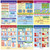 NewPath Learning Math Bulletin Board Chart Set, Addition & Subtraction, Set of 6 (93-1501)