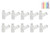 10PCS 2.0/3.0 USB Flash Drive Pen Drive Memory Stick Thumb Stick Pen Black (3.0/32GB, White)