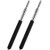 Frienda 2 Pieces Telescoping Pointers, Classroom Whiteboard Teacher Pointer Retractable Presentation Teaching Pointer Stick for Teachers (Black)