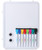 Mr. Pen- Dry Erase Whiteboard, 12.5" X 9.5", Small White Board, Dry Erase Board, Whiteboard with 8 Dry Erase Markers, Small Dry Erase Board, Whiteboard, White Board Dry Erase, Magnetic Dry Erase Board