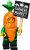 LEGO Collectable Minifigures Series 24 - Carrot Mascot 71037, Multicolored,