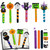 4E's Novelty Halloween Crafts Bookmark for Kids (12 Pack) 2023 Bulk Fall Craft Kit, Classroom Crafts Supplies, Halloween Activities for Kids Ages 4-8, 8-12