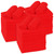 Microfiber Cleaning Towels, 3 Dozen Commercial and Household Bulk Pack, Ultra Soft Plush Wash-Cloths, Micro-fiber Detailing Cleaning Cloths for Car, Household and Commercial (Red, 16" x 16") Microfiber Cleaning Towels, 3 Dozen Commercial and Household Bulk Pack, Ultra Soft Plush Wash-Cloths, Micro-fiber Detailing Cleaning Cloths for Car, Household and Commercial (Red, 16" x 16")