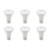 Amazon Basics 50W Equivalent, Daylight, Dimmable, 10,000 Hour Lifetime, PAR20 LED Light Bulb | 6-Pack