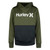 Hurley Boys' Solar Pullover Hoodie, Army Heather, 7