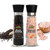 Himalayan Chef Pink Salt and Pepper Grinder Set of 2 - Adjustable Ceramic Himalayan Salt Grinder & Pepper Grinder - Tall Glass Salt and Pepper Shakers - Pepper Mill & Salt Mill, Large (5351AX2)