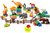 24 Pc Set of Farm and Wild Animals Building Set - Animal Toys Compatible with All Major Leading Brand Building Blocks, 20 Animals and 4 Fences