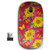 2.4G Ergonomic Portable USB Wireless Mouse for PC, Laptop, Computer, Notebook with Nano Receiver ( Floral Yellow Sunflowers )
