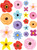 Teacher Created Resources Wildflowers Accents - Assorted Sizes