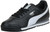 PUMA Men's Roma Basic Fashion Sneaker, Black/White/Silver - 7.5 D(M) US