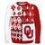 Klew NCAA Busy Block Sweater, Medium, Oklahoma Sooners