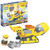 MEGA BLOKS Paw Patrol Toddler Building Blocks Toy Car, Rubble's City Construction Truck with 17 Pieces, 1 Figure, for Kids Age 3+ Years