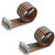 Fielect 2pcs IDC Rainbow Wire Flat Ribbon Cable 20 Pin 30cm Length 2.54mm Pitch