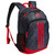 adidas Creator 2 Backpack, Stone Wash Carbon/Vivid Red, One Size