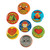 I Love Camp Button - 48 Pieces - Educational and Learning Activities for Kids