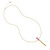 Betsey Johnson Pencil Pendant Necklace