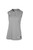 Mizuno Youth Aerolite 2-Button Fastpitch Softball Jersey Sleeveless, Grey, Medium