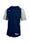 Mizuno Aerolite 2-Button Baseball Jersey, Navy-Grey, Large