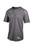 Mizuno Aerolite 2-Button Baseball Jersey, Charcoal, Medium