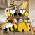 Bee Wooden Tiered Tray Decor Set Farmhouse Bumble Bee Decorations Honey Bee Wooden Signs Honeycomb Decor Bee Hive Decor Bee Gifts Set Spring Summer Bee Decorations for Home Kitchen Table Set of 4