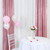 TRLYC Rose Pink Sequin Curtain Backdrop 2FT by 8FT