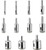 ZXHAO Diamond Drill Bit Glass Tile Hollow Core Drill Extractor Remover Tools Diamond Hole Saw for Glass Ceramics Porcelain Ceramic Tile 11pcs