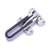 LICTOP U Swing Bar Lock Latch Door Guard for Hinged Secondary Security Lock for Door and Home Security,4.7"Bar Length, Zinc Alloy