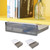 JONHWI Under Desk Drawer Slide Out, Hidden Self-Adhesive Under Desk Storage for Table with Lip, Office Attachable Desk Accessories & Workspace Organizer Pencil Tray Drawer