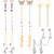 6 Pairs Butterfly Cuff Tassel Chain Earrings Cute Butterfly Stud Drop Dangle Earrings Long Crystal Butterfly Earrings Jewelry Butterfly Purple Rhinestones Statement Charm for Women Girl (Silver, Gold) 6 Pairs Butterfly Cuff Tassel Chain Earrings Cute Butterfly Stud Drop Dangle Earrings Long Crystal Butterfly Earrings Jewelry Butterfly Purple Rhinestones Statement Charm for Women Girl (Silver, Gold)