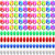 200 Pcs LED Rings Light up Bumpy Jelly Rings Finger Lights Flashing Finger Flashlights Glow in the Dark Party Favors Finger Light up Toys for Kids Halloween Raves Concert Shows, 2 Style (Multi Colors)