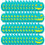 Meanplan Halloween Pumpkin Paper Plates Pumpkin Plates Halloween Party Supplies Tableware Disposable Pumpkin Smile Paper Plates for Halloween Birthday Party Dinner Dessert Decoration (48 Pieces)